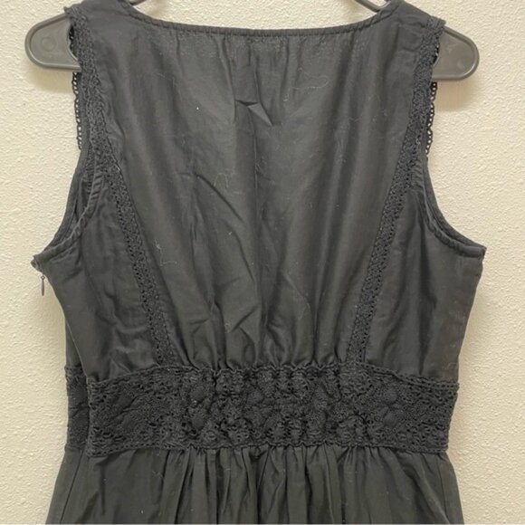Charter Club Black Lace Midi Dress. Size 12 - Picture 5 of 14
